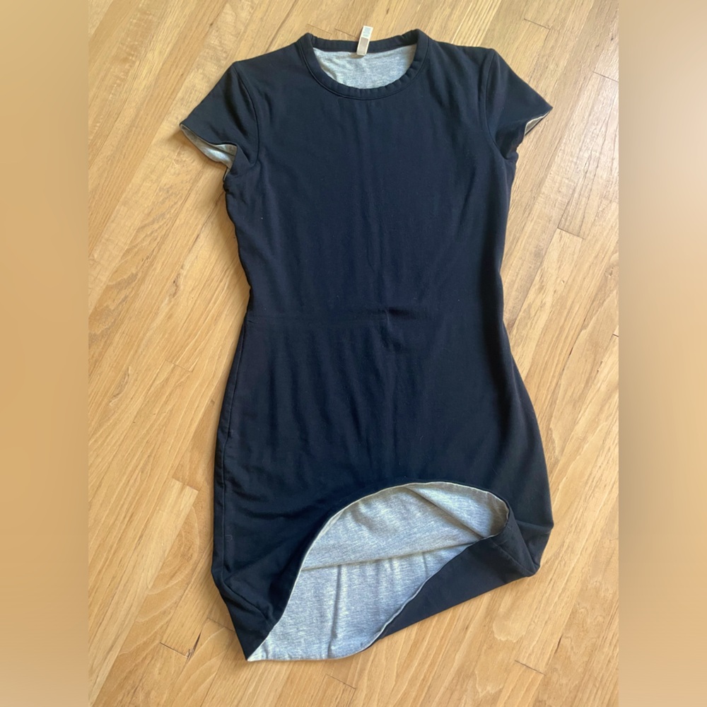 Athleta XSP jersey dress (double layer)